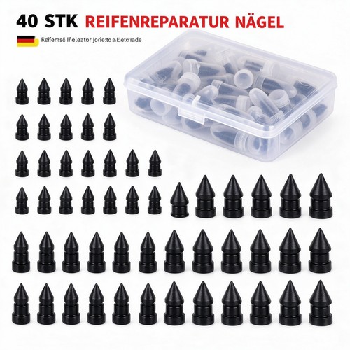 40x reifen reparatur schrauben - 40x,